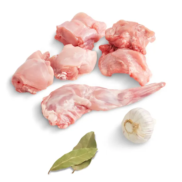 Medio conejo troceado Selección de Dia 800 g aprox. 3