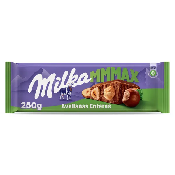 Chocolate con leche con avellanas Milka 250 g 2