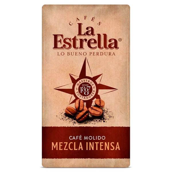 Café molido mezcla La Estrella 250 g 2