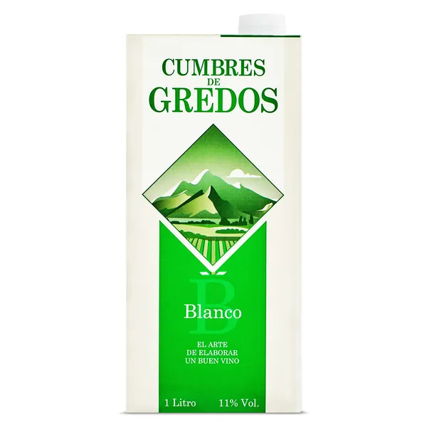Vino blanco Cumbre de Gredos brik 1 L 2