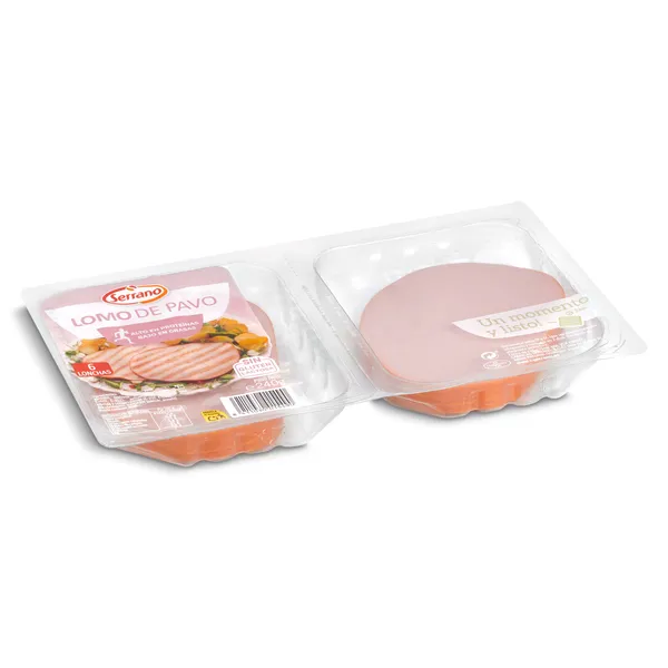 Fiambre de lomo de pavo Serrano 240 g 3