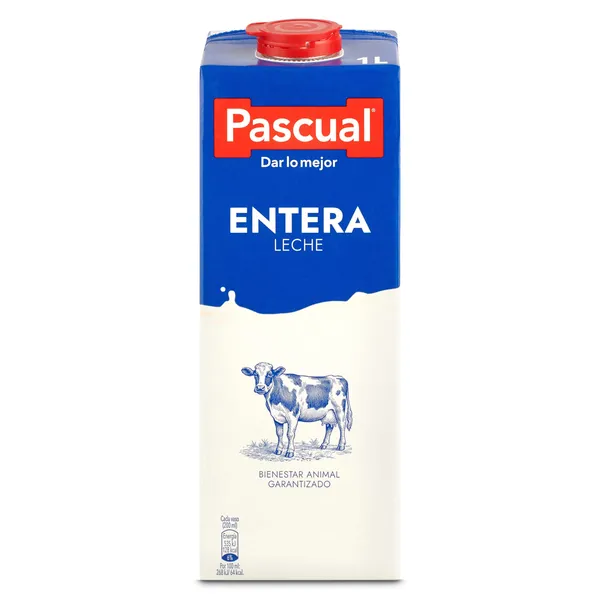 Leche entera Pascual pack 6 x 1 L 2