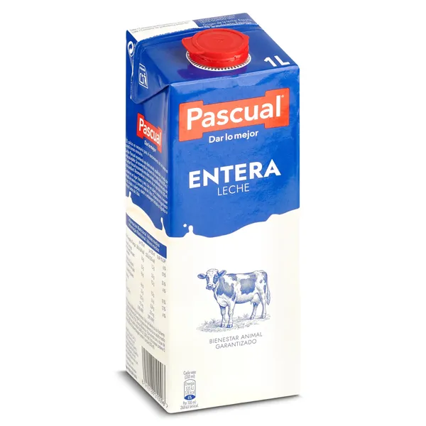 Leche entera Pascual pack 6 x 1 L 3