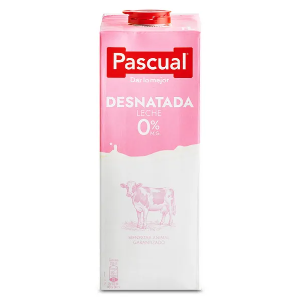 Leche desnatada Pascual 1 L 2