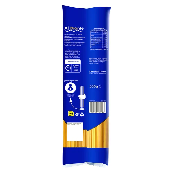 Tallarines Dia Al Diante 500 g 3