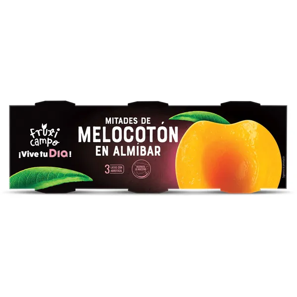 Melocotón en almíbar Dia Fruticampo 3 x 115 g 2