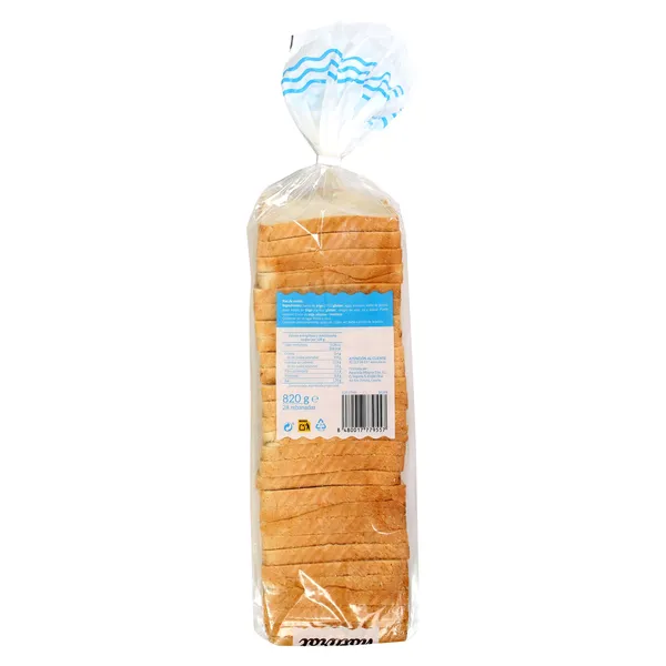 Pan de molde blanco El Molino de Dia 820 g 3