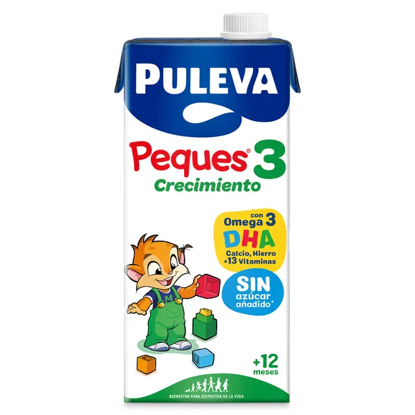 Leche infantil crecimiento Peques 3 Puleva 1 L 2