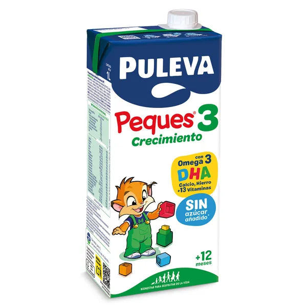 Leche infantil crecimiento Peques 3 Puleva 1 L 3