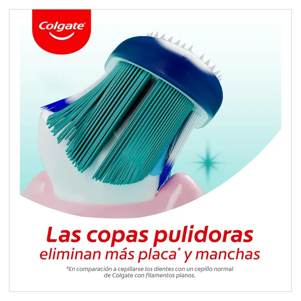 Cepillo de dientes medio limpieza profunda Colgate 360° blister 1 unidad 4