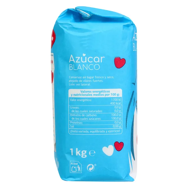 Azúcar blanco Dia 1 Kg 5