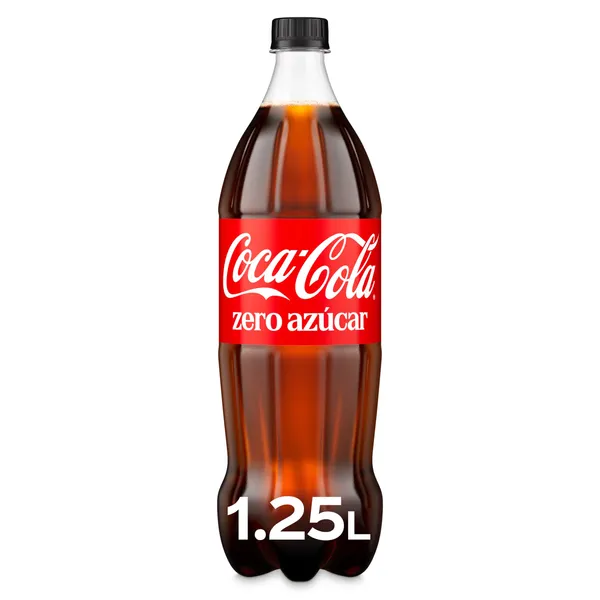 Coca-Cola zero azúcar 1,25 L 2