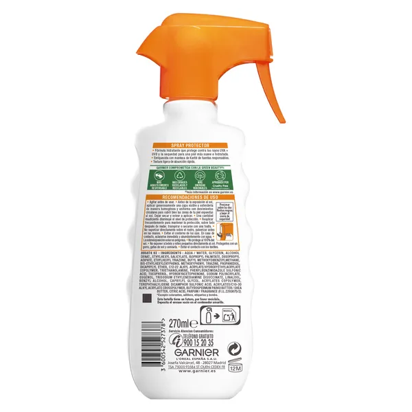 Protector solar spf 30 Delial spray 270 ml 2