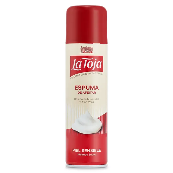 Espuma de afeitar pieles sensibles La toja spray 300 ml