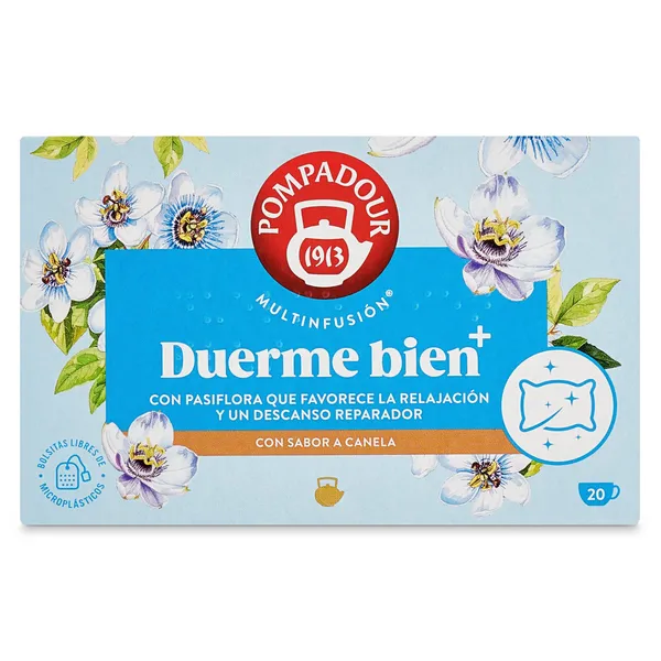 Infusión duerme bien Pompadour 20 unidades 2