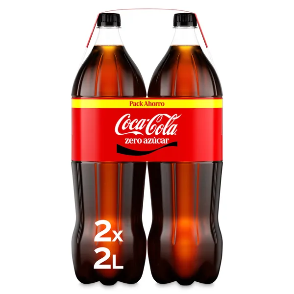 Coca-Cola zero azúcar 2 x 2 L 2