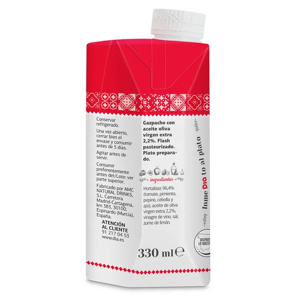 Gazpacho Dia Al Punto 3 x 330 ml 4