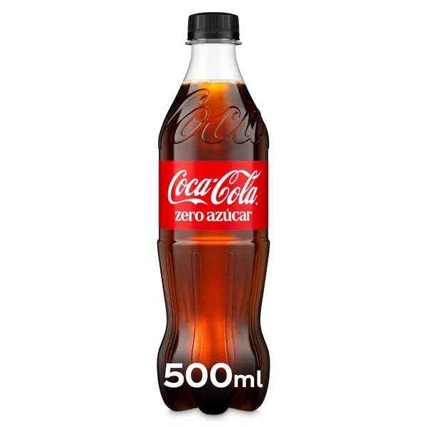 Coca-Cola zero azúcar 500 ml 2