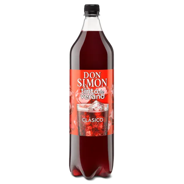 Tinto de verano clásico Don Simón botella 1.5 l