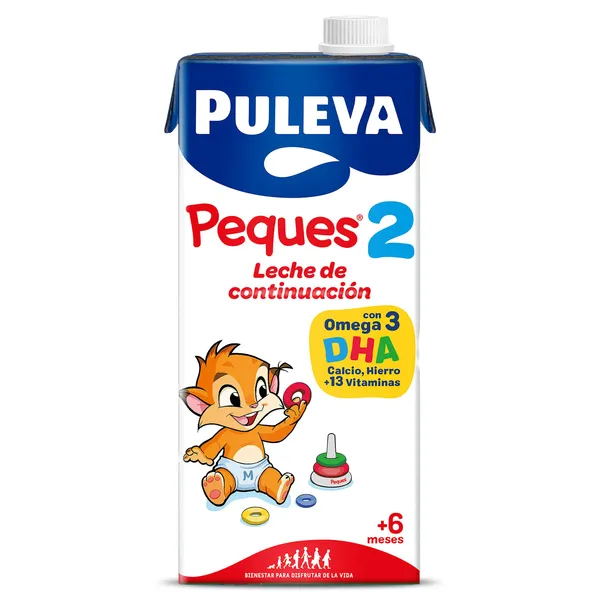 Leche crecimiento Peques 2 Puleva brik 1 l 2