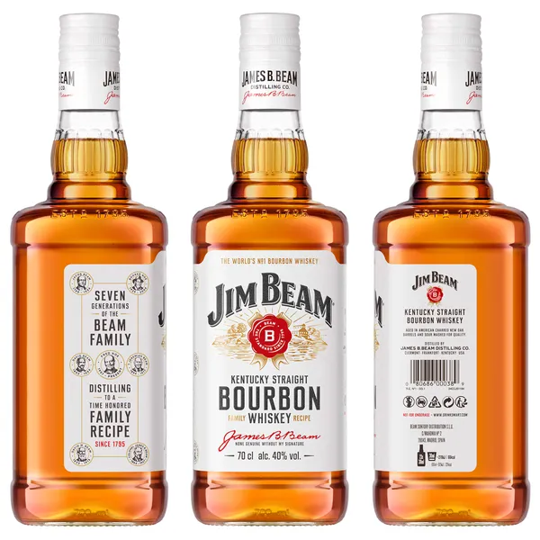 Whisky bourbon Jim Beam 70 cl 2