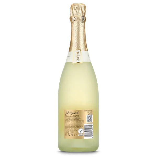 Cava semiseco Freixenet Carta Nevada botella 75 cl 2