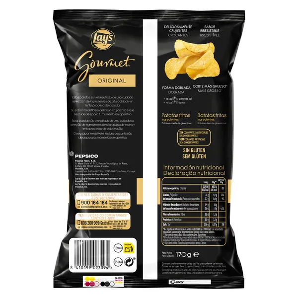 Lay's Gourmet original 170 g 3