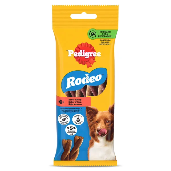 Snack para perros Pedigree Rodeo bolsa 70 g