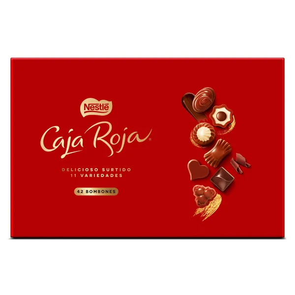 Bombones surtidos Nestlé Caja Roja caja 398 g 2