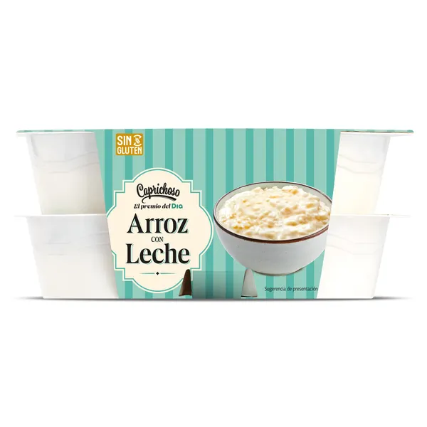 Arroz con leche Dia Caprichoso 4 x 125 g 2
