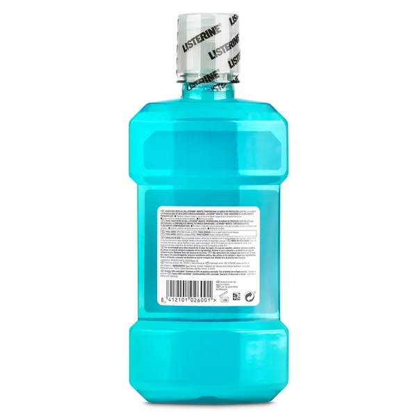 Enjuague bucal mentol Listerine botella 500 ml 2