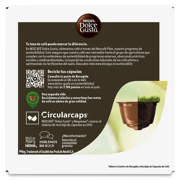 Cápuslas de café expresso intenso Dolce Gusto 16 unidades 4