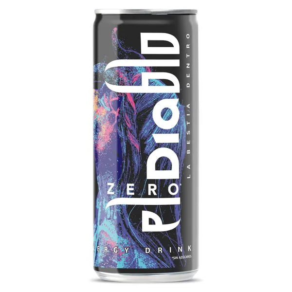 Bebida energética zero Dia El diablo 250 ml 2