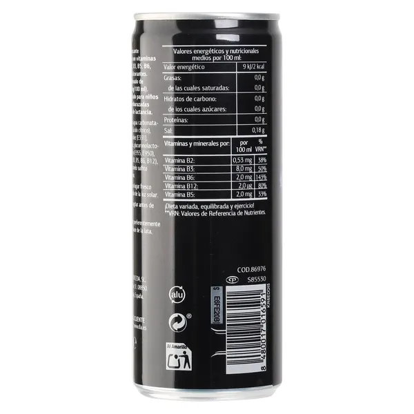 Bebida energética zero Dia El diablo 250 ml 3