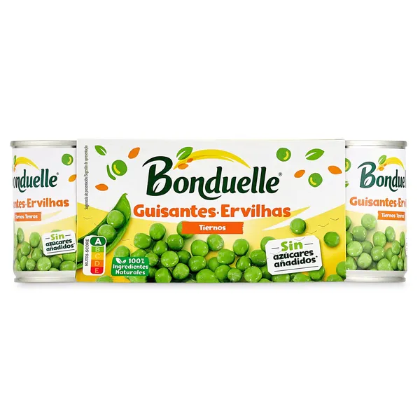 Guisantes Bonduelle 3 x 140 g 2