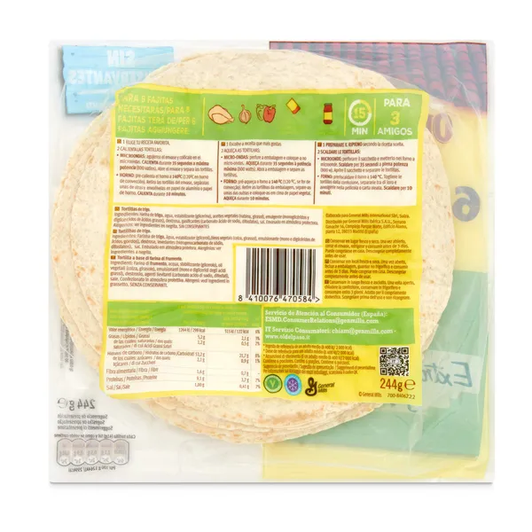 Tortillas de trigo Old El Paso 244 g 2