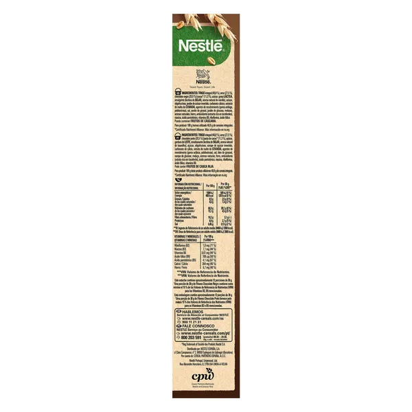 Cereales integrales con chocolate negro Nestlé Fitness caja 375 g 4