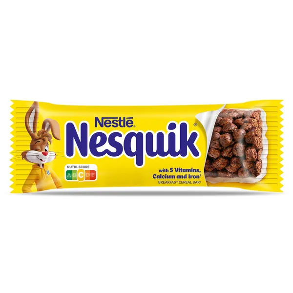 Barritas de cereales con chocolate nesquik Nestlé caja 150 g 3
