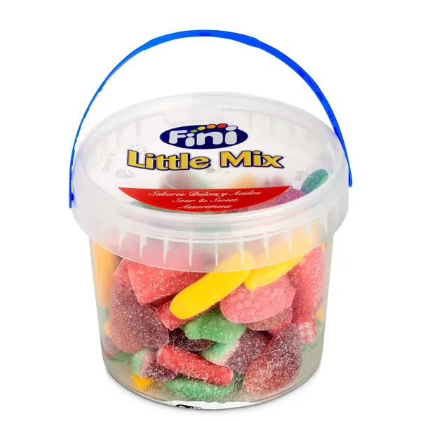 Golosinas surtidas little mix Fini tarrina 500 g 3