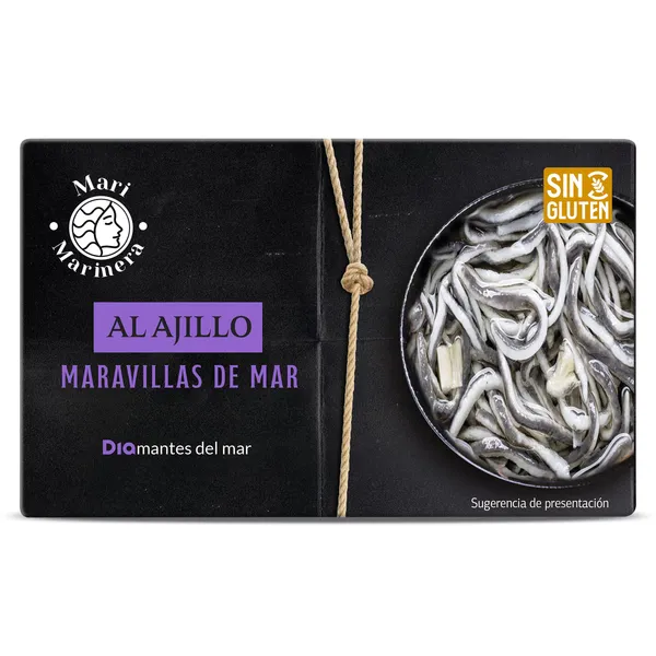 Maravillas de mar al ajillo Dia Mari Marinera lata 50 g 2