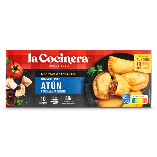 Empanadillas de atún MSC La Cocinera 312 g 2