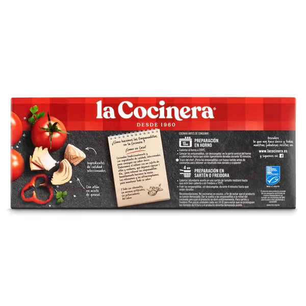 Empanadillas de atún MSC La Cocinera 312 g 4