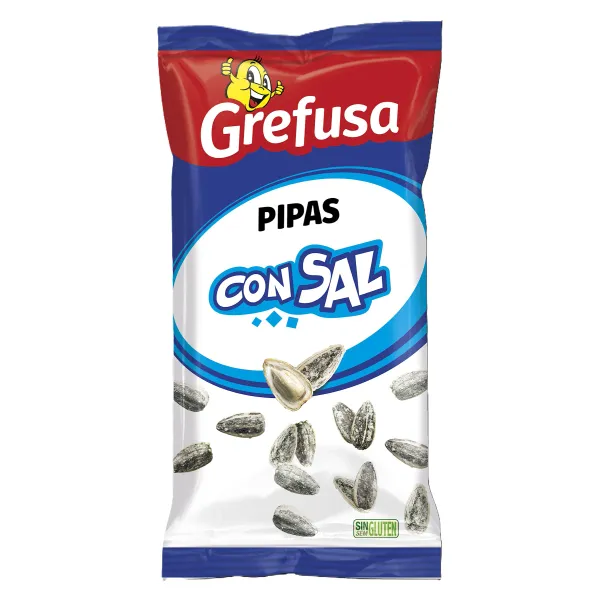 Pipas con sal Grefusa 165 g 2