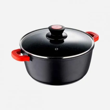 Bergner Bg30114bk Cacerola 20X9 Cm Con Tapa