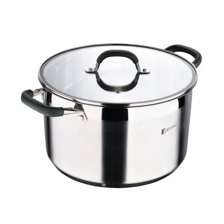 Bergner Bg32084mm Olla 28X16,5Cm Acero Con Tapa