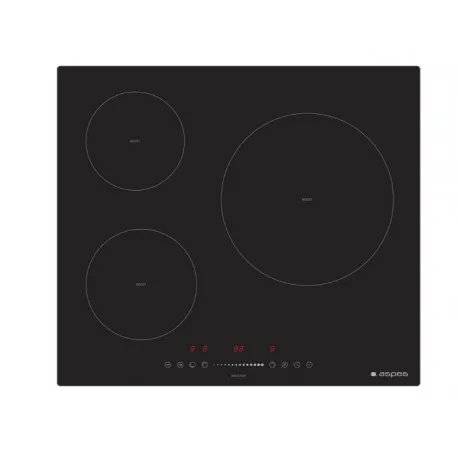 Aspes Ai3603s Placa Inducción 3 Fuegos