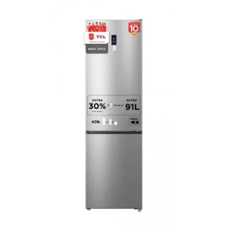 Tcl Rp409bic0eu Frigorifico Combi 185 Cm No Frost Inox