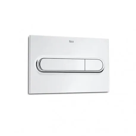 Roca Placa Accionamiento Pl1 Dual Cromada