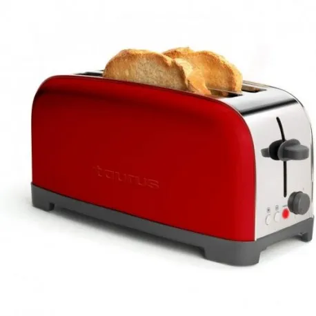 Taurus To1400 Tostador Vintage Red, 1400 W, 6 Niveles De Tostado