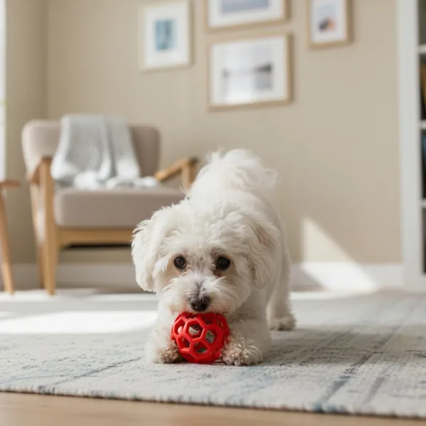Tootoy! Pelota Easy Grip Hexagonal para perros